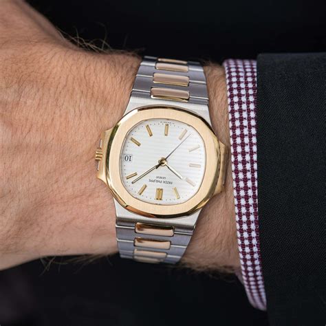 patek philippe nautilus bicolor|cheapest Patek Philippe Nautilus.